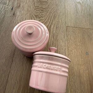 Le Creuset Blush Stoneware Canisters